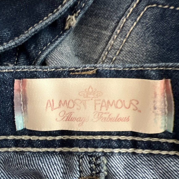 Sale!! Almost famous size 13 short romper DENIM - Picture 4 of 7